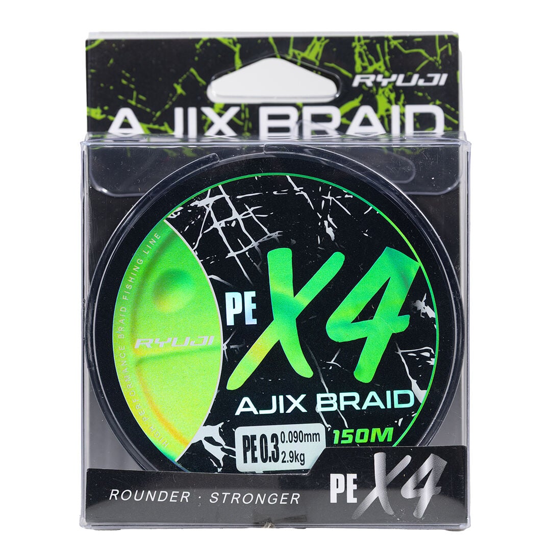Ryuji Ajix Braid 4x 150 Mt 0.2PE-0.08mm Lrf İp Misina