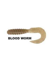 Swim Worm 5.5 cm ( 8 Adet ) Kokulu Silikon - Blood Worm