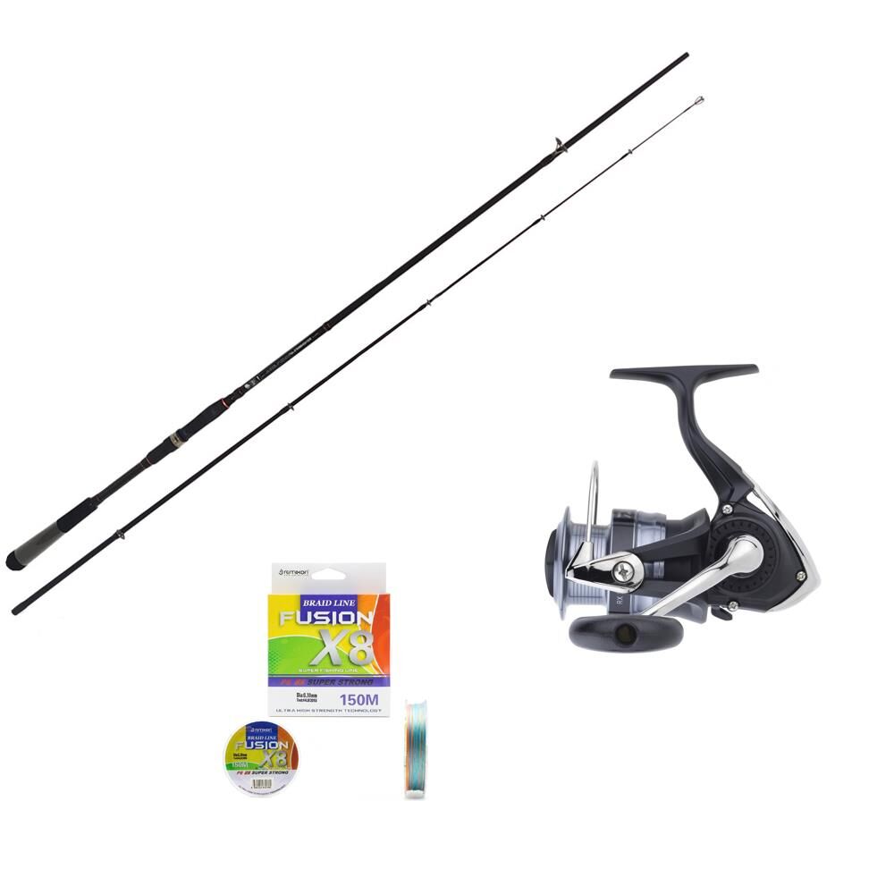 Daiwa Rx Spin Takımı 270cm 10-35gr Spin Kamış+2500 lük Makine