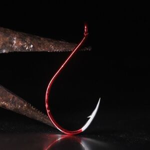 BKK Red Octopus Beak 50 Adet Olta İğnesi