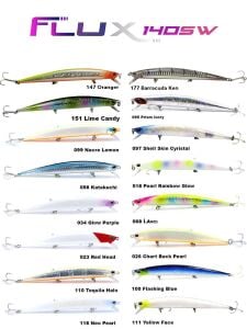 Fujin Flux 140mm 18gr Floating Maket Balık