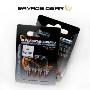 Savage Gear LRF Micro Sandeel Jighead - 4 Parça