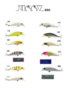 Fujin Ziggy 50mm 3.6gr LRF Maket Balık