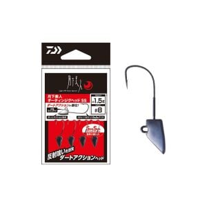 Gekkabijin Darting Ss M.black Jig Head