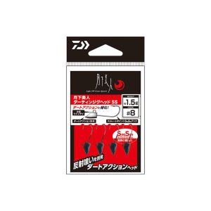 Gekkabijin Darting Ss M.black Jig Head