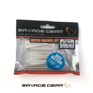 Savage Gear Lrf Micro Sandeel Kit 12 Adet(1+1.5+5) Suni Yem