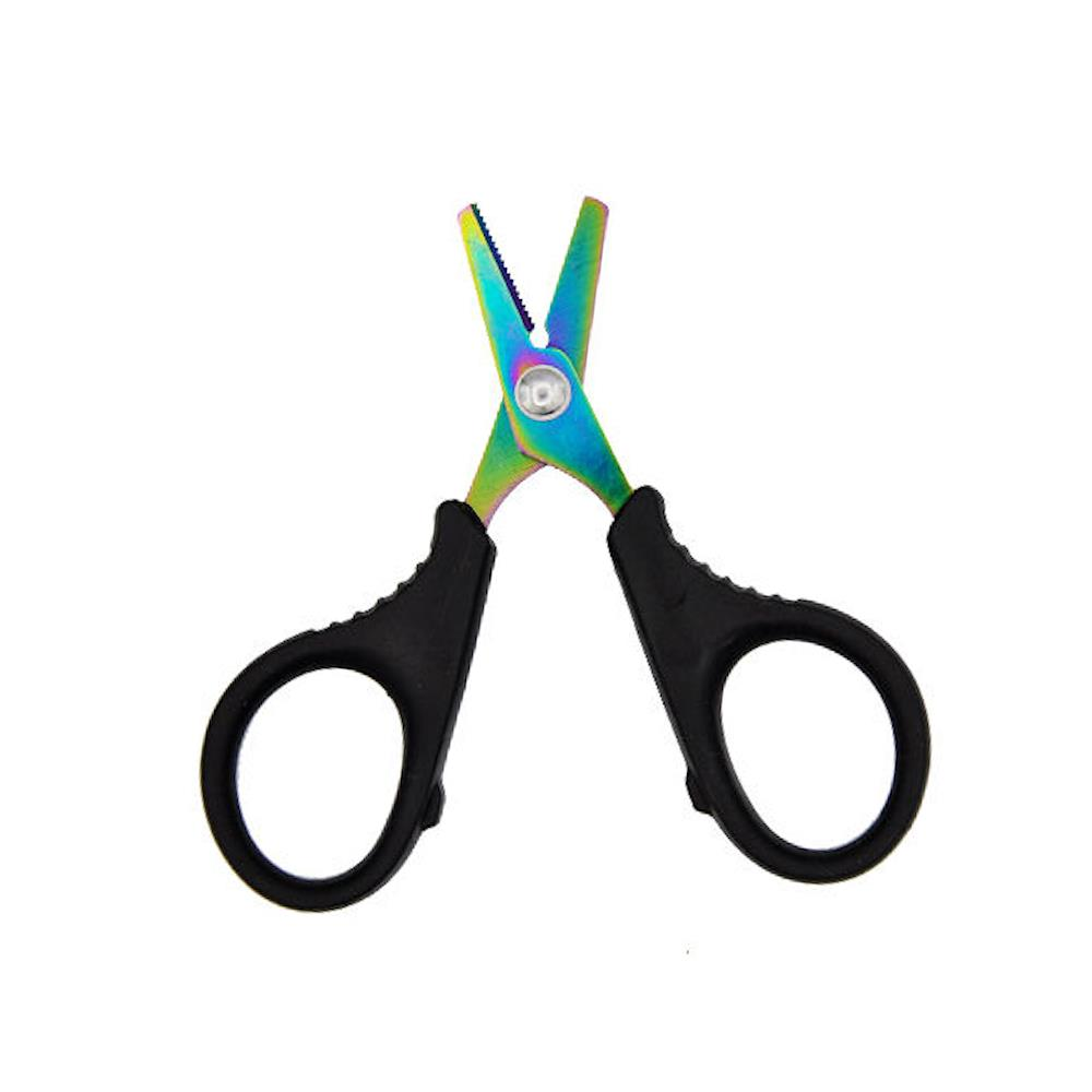 Tırtıklı Titanyum Kaplama Renkli Mini Lrf İp Makası