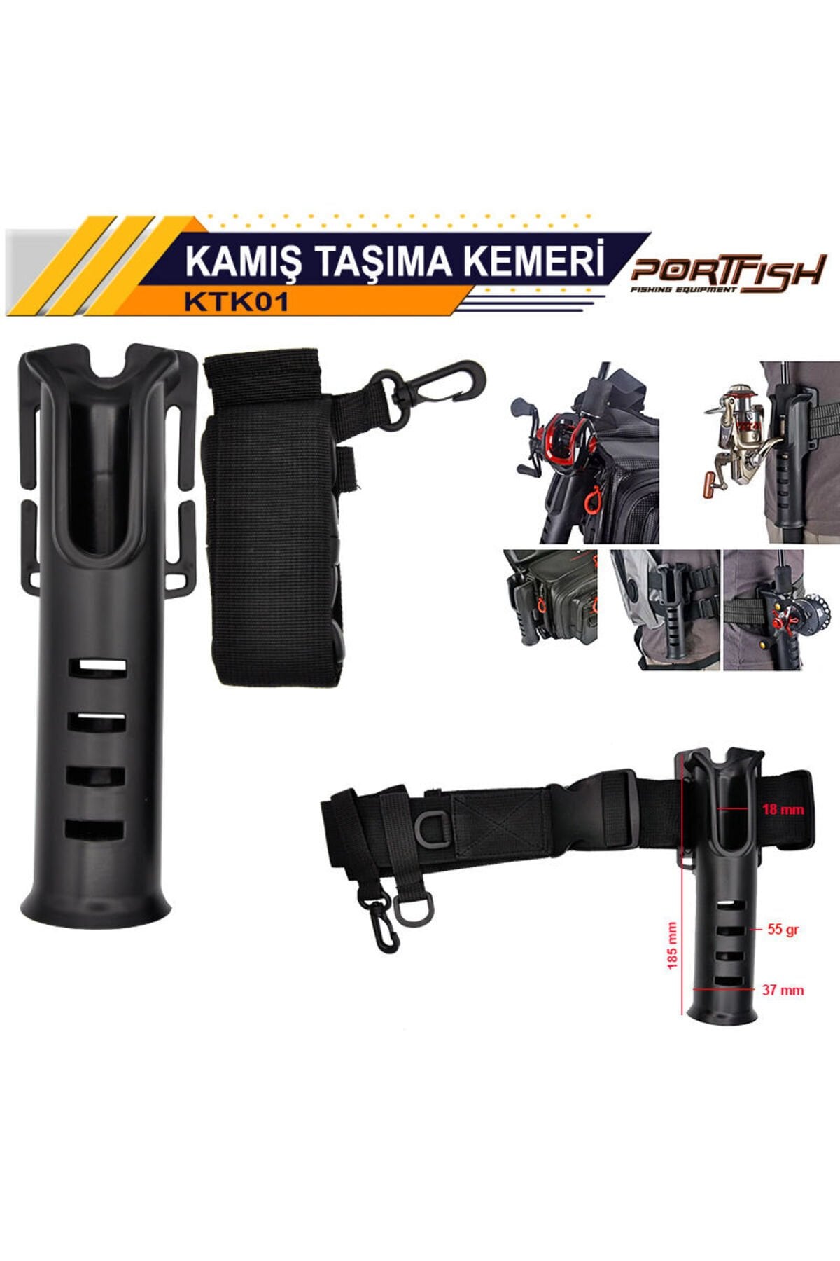 Lrf Spin Kamış Taşıma Kemeri