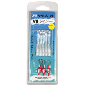 Ryuji V8 8cm 5.5gr Silikon Yem