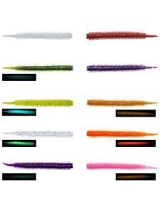 FUJIN Yummy Sandworm 7cm LRF Silikonu Blue Red