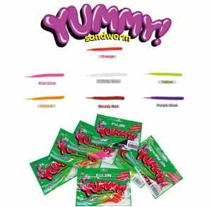 FUJIN Yummy Sandworm 7cm LRF Silikonu