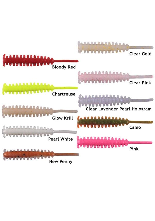 Berkley Gulp Sand Sardine Clear Gold 1.8inc 4.57cm 16p