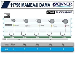 Cultiva JH-87 1.0gr no10 Mameaji Dama Lrf Jighead