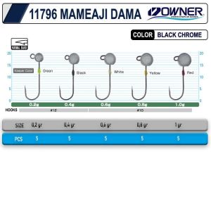 Cultiva JH-87 0.8gr no10 Mameaji Dama Lrf Jighead