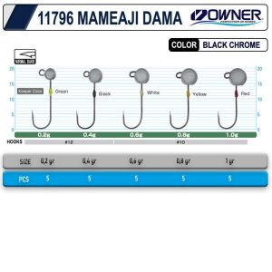 Cultiva JH-87 0.4gr no12 Mameaji Dama Lrf Jighead
