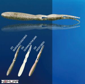 Nomura Double Taıl Worm 14cm 11.5g 6 Adet Sahte Balık