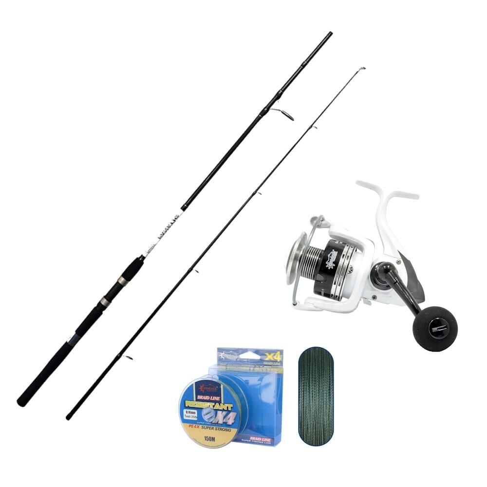 Captain Fanatic 240cm 10-30gr + Elanor 3000 spin takımı