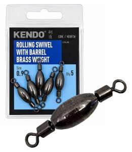Kendo Rolling Swivel With Barrel Brass Weight 5 Adet ( Ağırlıklı Fırdöndü)