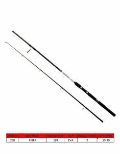 Captain 1458 Fanatic Spin 2 Parça Spin Kamış 10-30gr Atar