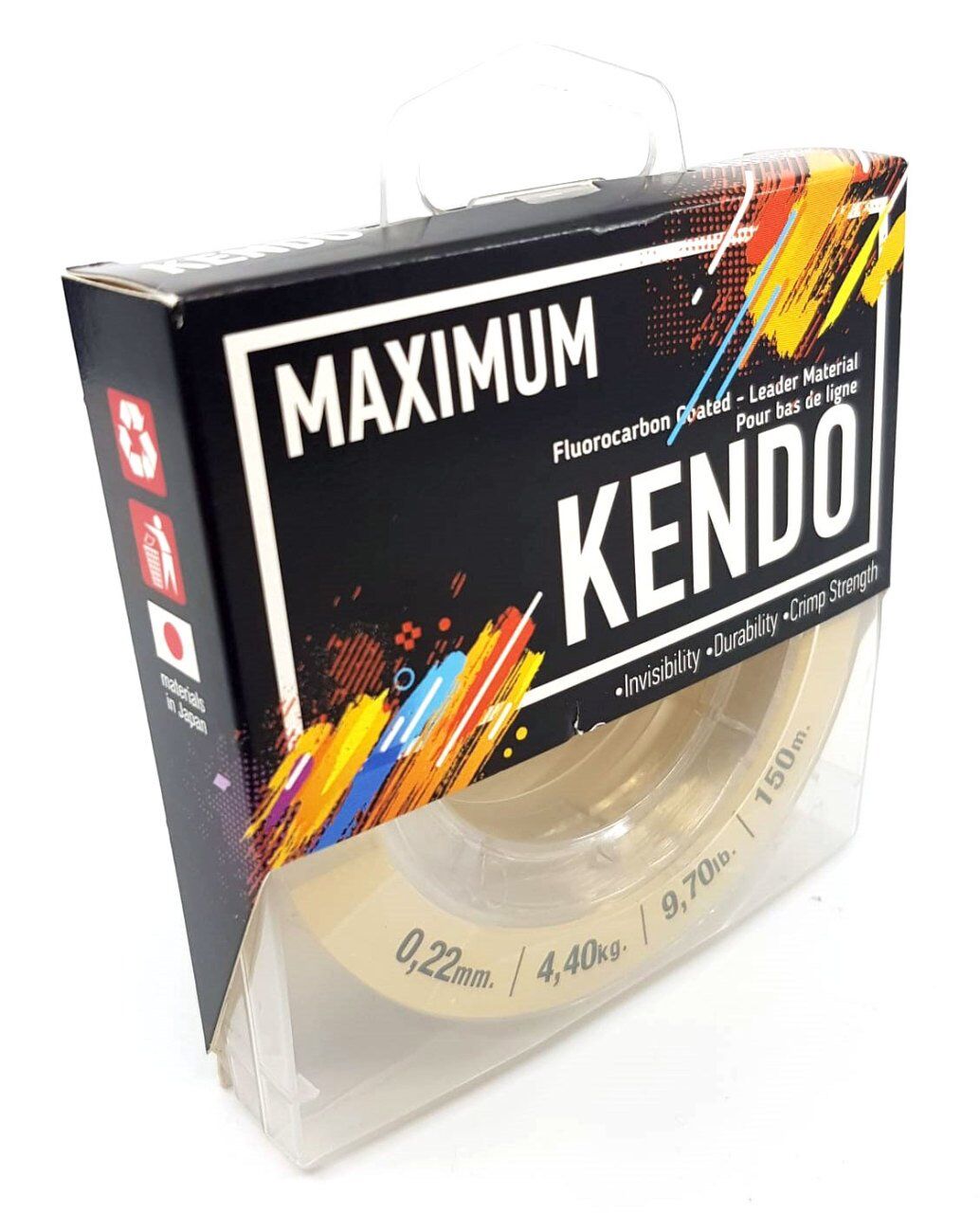 Kendo Maximum Fluorocarbon Coated 150 mt Şampanya Makara Misine