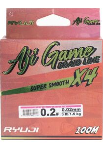 Ryuji Aji Game 4b Pink 100m İp Misina 0,05mm