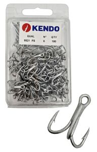 Kendo 9021 PS Faultless Treble 100 Adet 3 lü Çarpma İğnesi