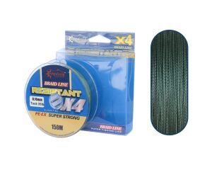 Captain Resistant PE 4 Kat Spin İp Misina 150mt Yeşil 0.10 mm