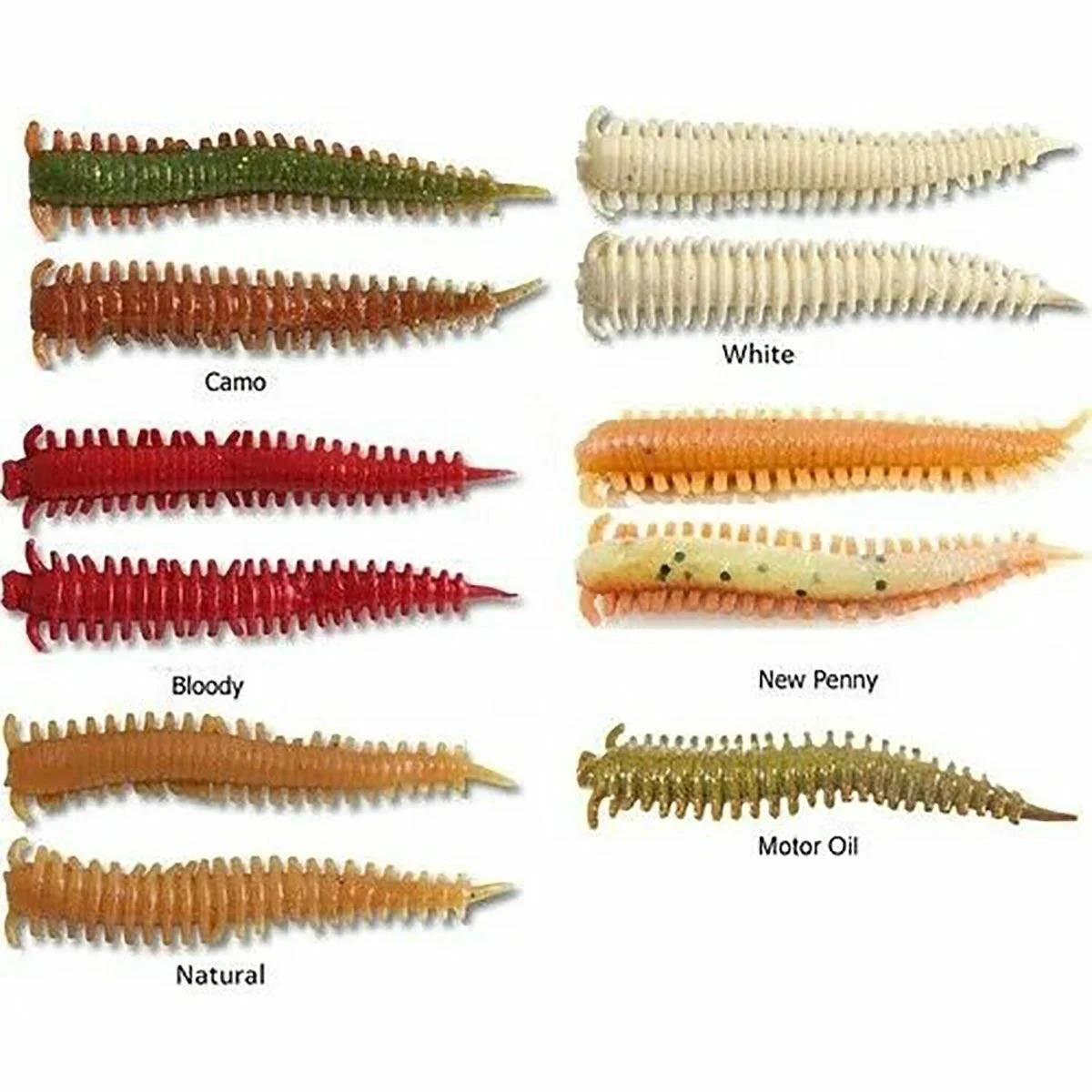 Berkley Gulp Natural 5cm Saltwater Sandworm 16 adet kokulu lrf silikon