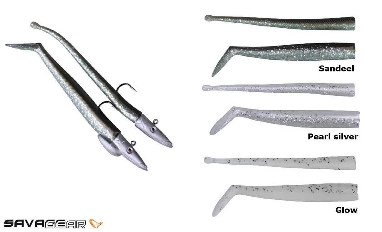 Savage gear Mini Sandeel Kit 10 Adet (1+1+4+4) Suni Yem