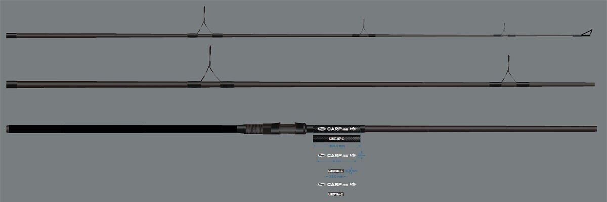 Kendo Carp 3.90cm 3.5lbs Olta Kamışı