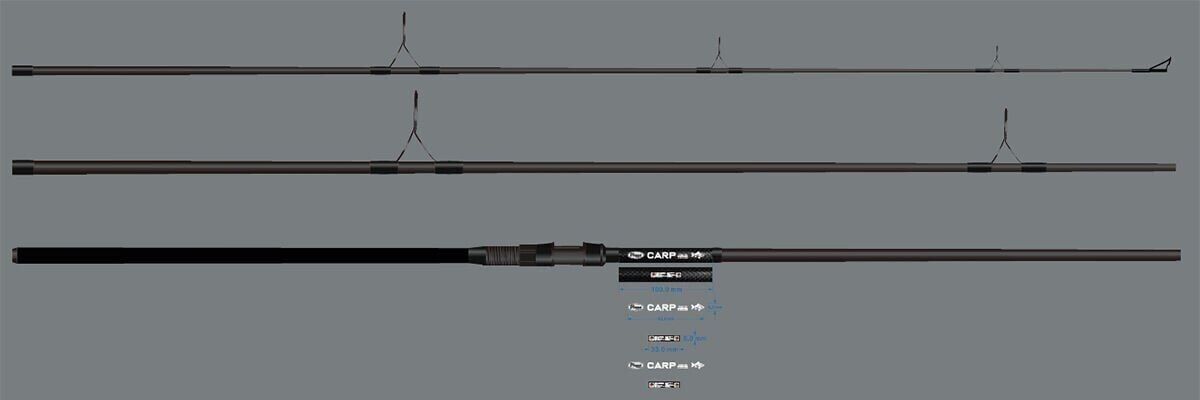 Kendo Carp 3.90cm 3.5lbs Olta Kamışı