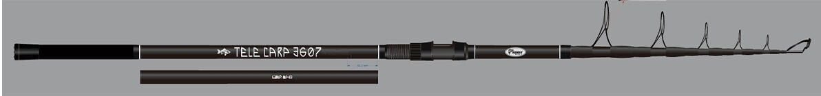 Kendo TeleCarp 3.60cm 3.5 lbs Olta Kamışı