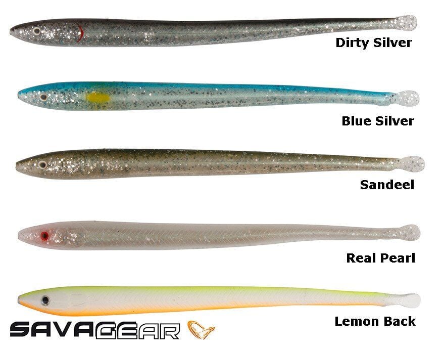Savage gear LB Sandeel Slug 14 cm 6 Adet Sahte Balık