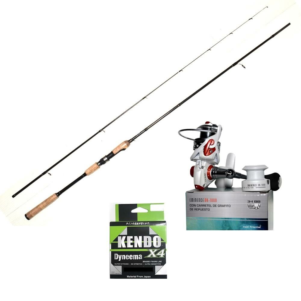 Ultra Fine Spin 230cm 0-8gr - Eminence 1000 lrf takımı