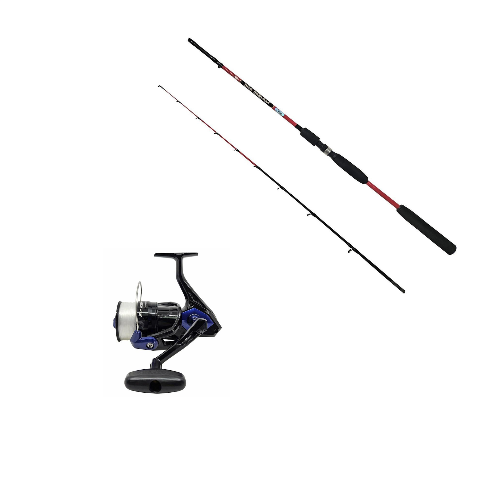 Okuma Chaser 6000 Blue + Kendo sea bream 165cm 150gr tekne seti