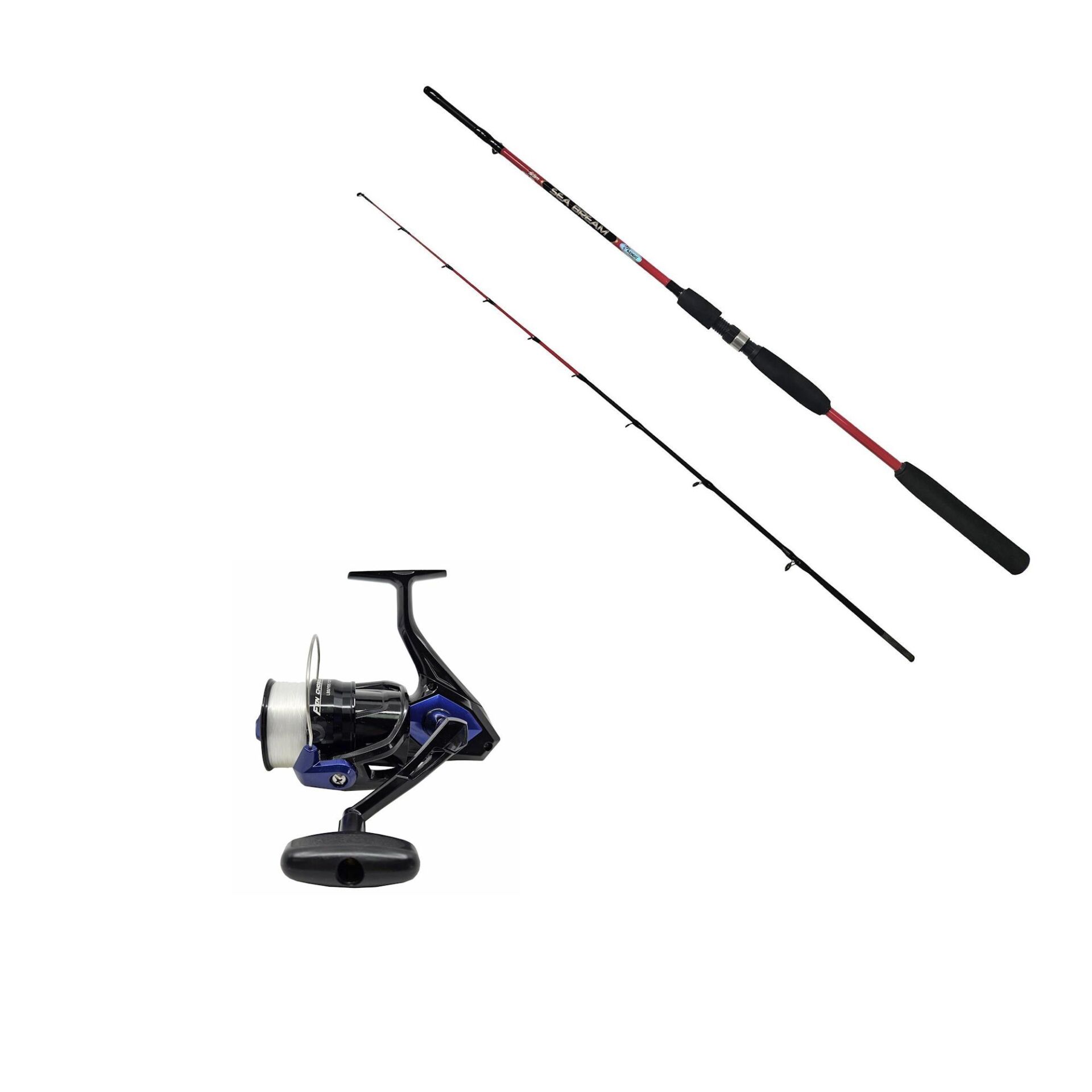 Okuma Chaser 6000 Blue + Kendo sea bream 180cm 150gr tekne seti