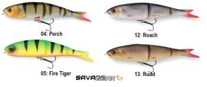 Savage gear Soft 4Play 13 cm 28 gr Swim&Jerk 2 Adet Sahte Balık