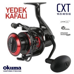 Okuma Ceymar Surf Takımı 430cm 100-250 gr 3Parça + Ceymar 65 Surf Takımı