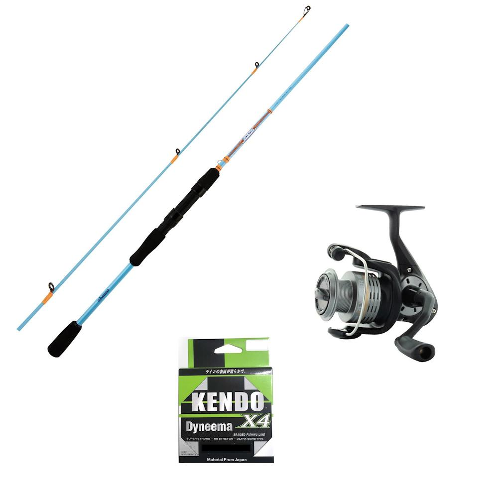 Okuma Fuel Spin 244cm 15-40gr + Revenger 40 spin takımı