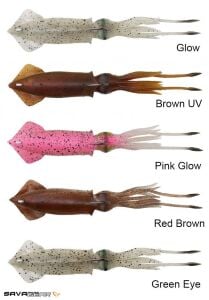 Savage gear 3D TPE Swim Squid 260mm 126g 1 Adet Sahte Balık