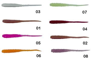Kendo Karides Kokulu LRF Silikonu 2 ınch Sahte Balık