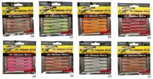 Kendo Karides Kokulu LRF Silikonu 2 ınch Sahte Balık