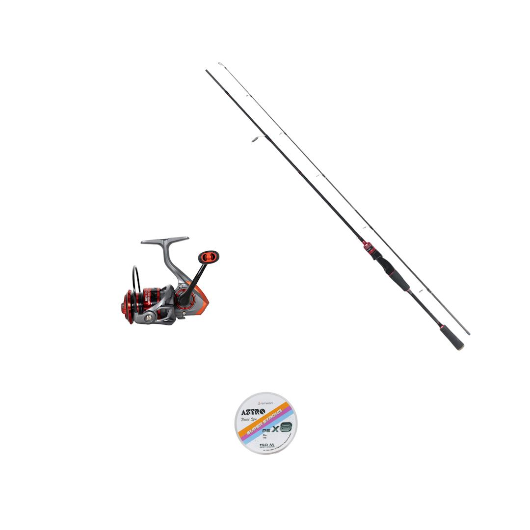 Remixon Focus Red 2.70M 5-35GR + 4000 Spin set
