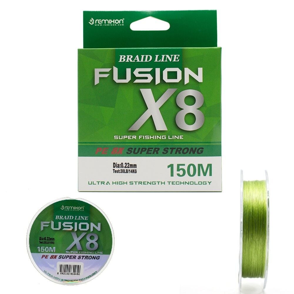 Remixon Fusion 150M 0.06 X8 Green İp Misina