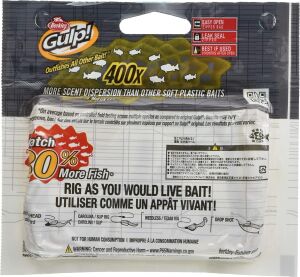 Berkley Gulp Motor Oil 5cm Saltwater Sandworm 16 adet kokulu lrf silikon