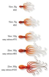 Savage gear Octobus 70g 15cm Sahte Balık