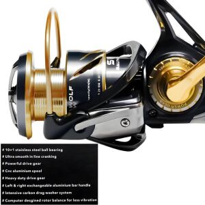 Ryuji Seawolf 6000 SW 10+1BB Jig Makinesi