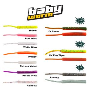 Fujin Baby Worm 5.2 cm Floating LRF Silikonu
