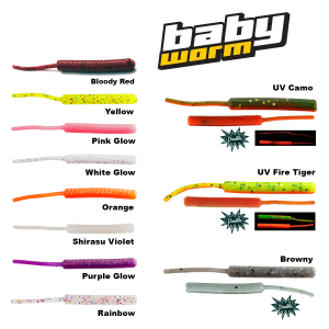 Fujin Baby Worm 5.2 cm Floating LRF Silikonu
