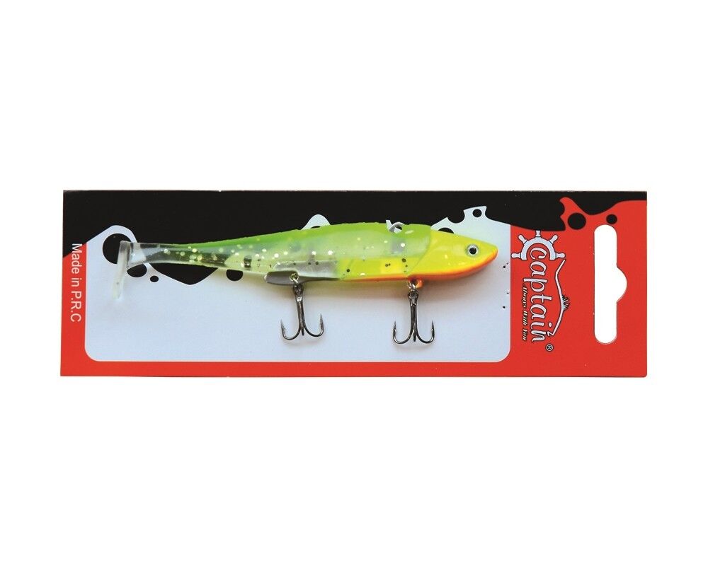 Captain 3532 Fukima Soft 11cm Levrek Silikonu Suni Balık 04